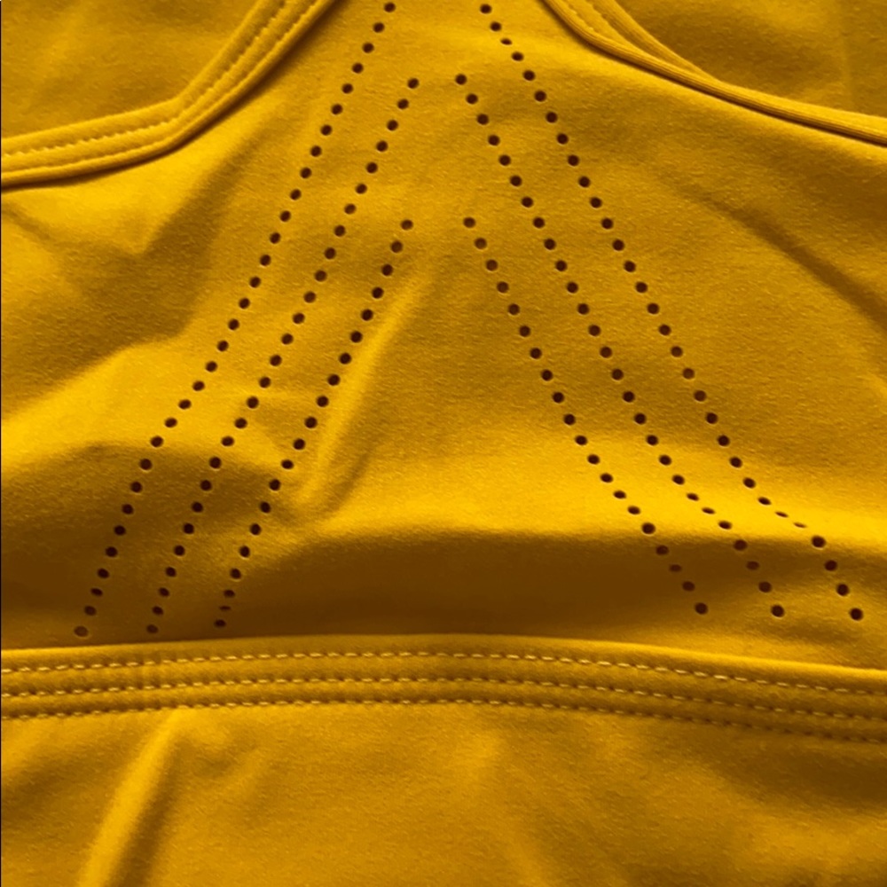 Alphalete Surface Laser Cut Wrap Bra - Golden Hour - Picture 9 of 13